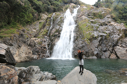 屋久島南部の絶景滝